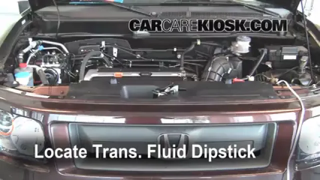 2008 Honda Element SC 2.4L 4 Cyl. Liquide de transmission Rajouter du liquide